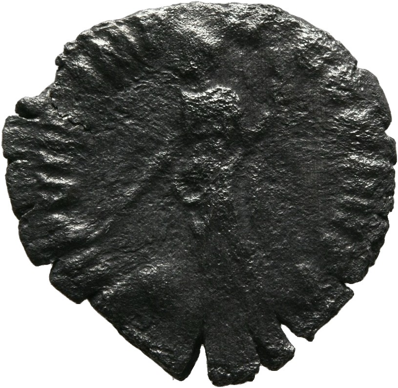 RIC III Commodus 50c Commodus reverse, Providentia, draped, standing left, holding wand in right hand over globe, set on g...