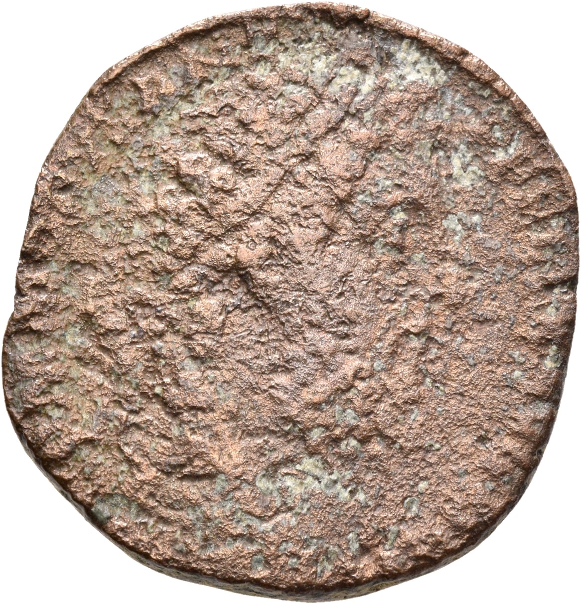 RIC III Commodus 529 Commodus obverse, Head of Commodus, laureate, right