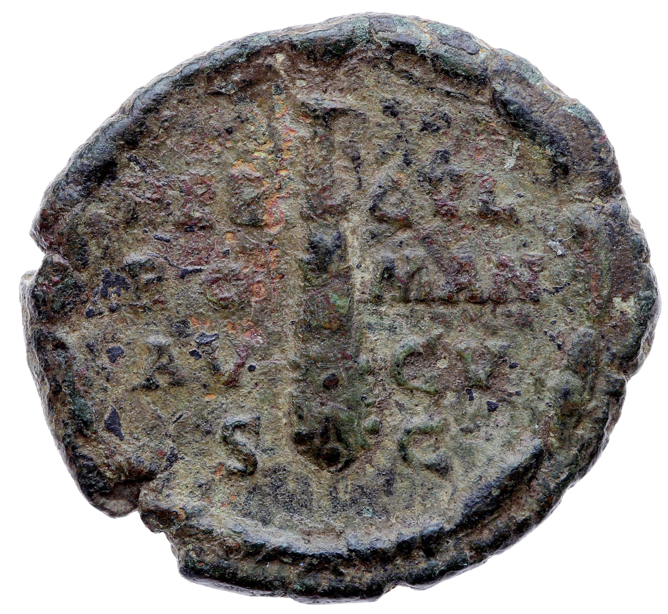 RIC III Commodus 644 Commodus reverse, Legend flanking club, all within laural-wreath