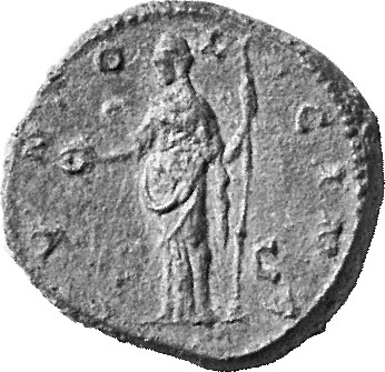 RIC III Commodus 680 (dupondius) Commodus reverse, Juno, veiled, draped, standing left, holding patera in extended right h...