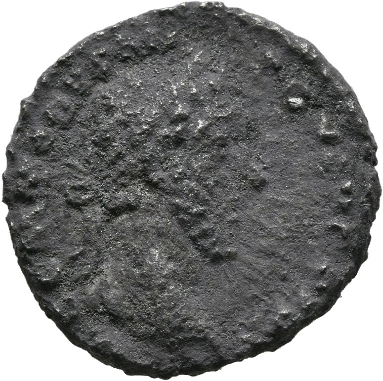 RIC III Commodus 74 Commodus obverse, Head of Commodus, laureate, right