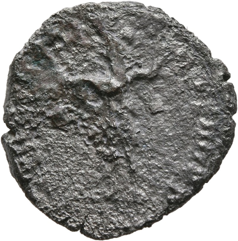 RIC III Commodus 90c Commodus reverse, Roma, helmeted, draped, standing left, holding Victory in extended right hand and v...