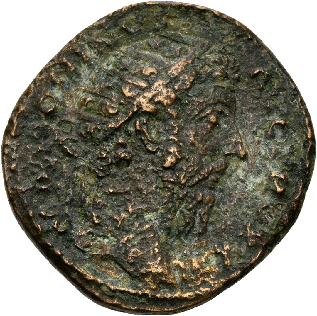 RIC III Marcus Aurelius 1035 Marcus Aurelius obverse, Head of Marcus Aurelius, radiate, right