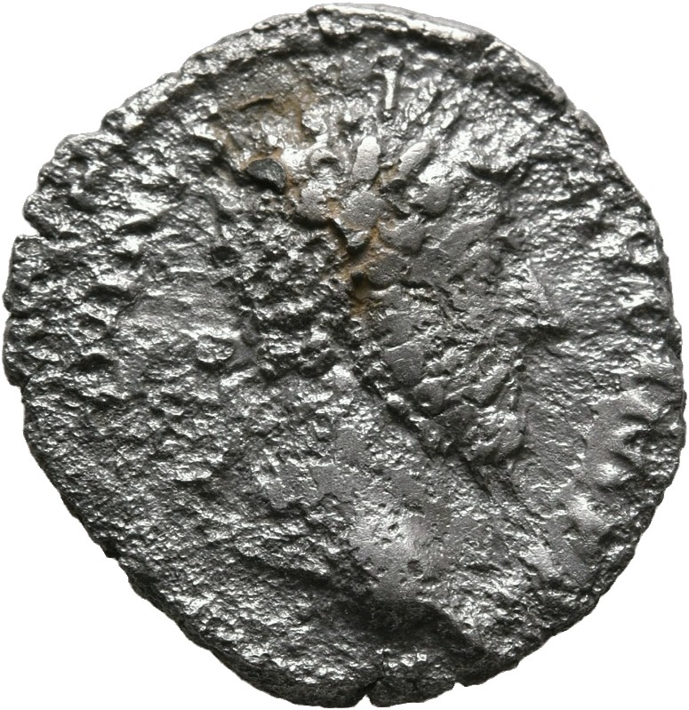 RIC III Marcus Aurelius 112 Marcus Aurelius obverse — Head of Marcus Aurelius, laureate, right