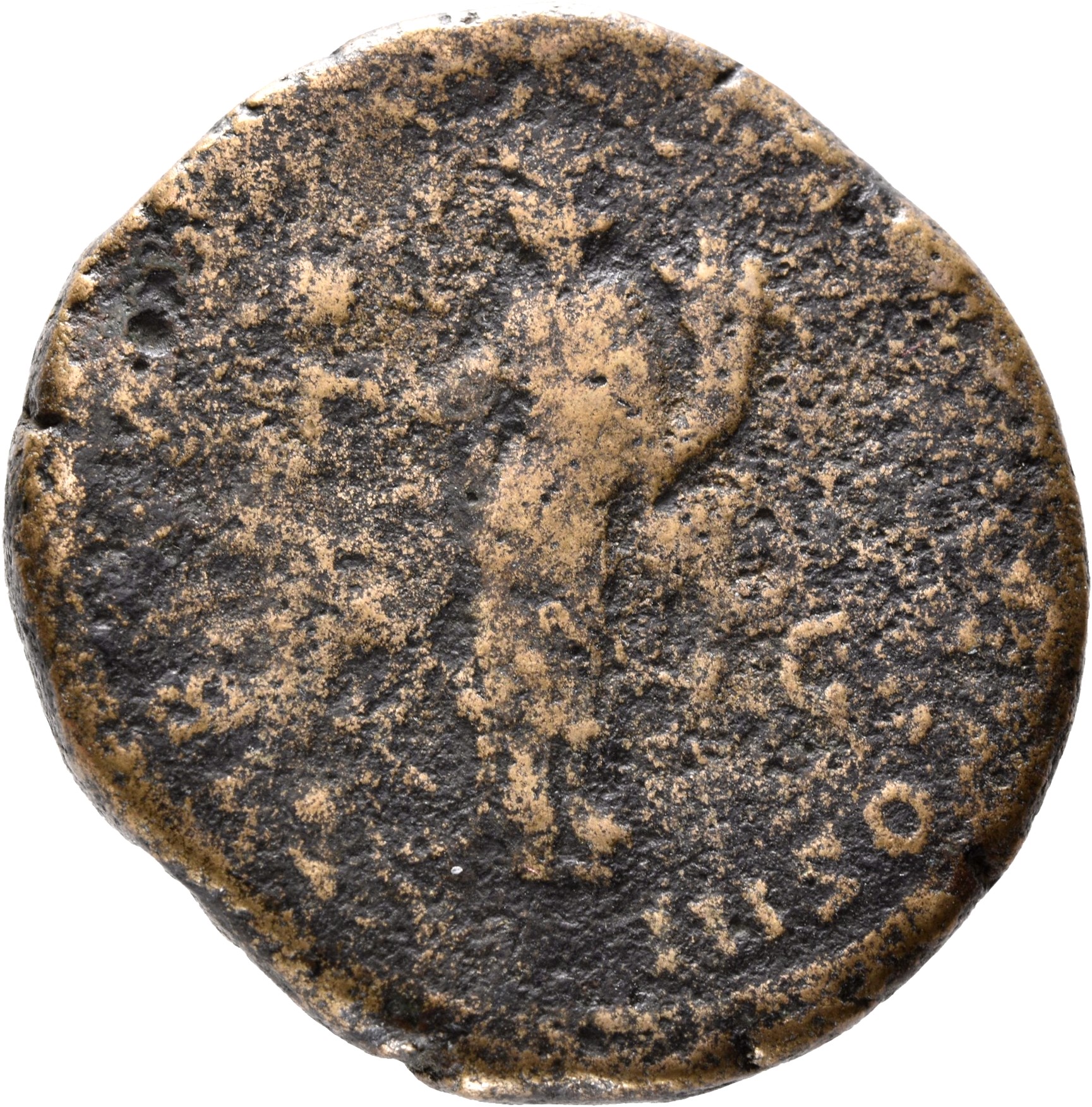 RIC III Marcus Aurelius 1147 Marcus Aurelius reverse — Liberalitas, draped, standing left, holding abacus in extended righ...