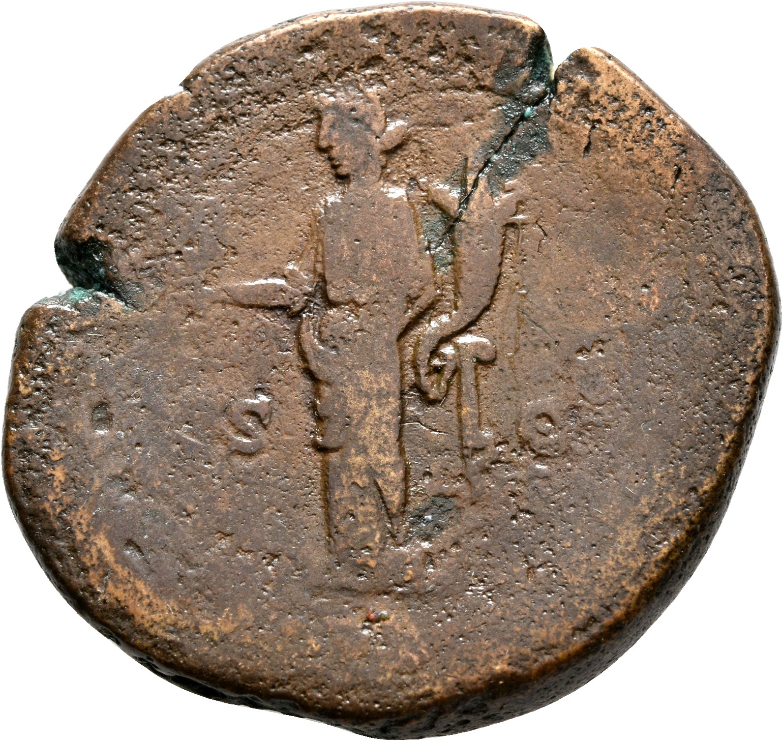 RIC III Marcus Aurelius 1205 Marcus Aurelius reverse, Liberalitas, draped, standing left, holding abacus in extended right...