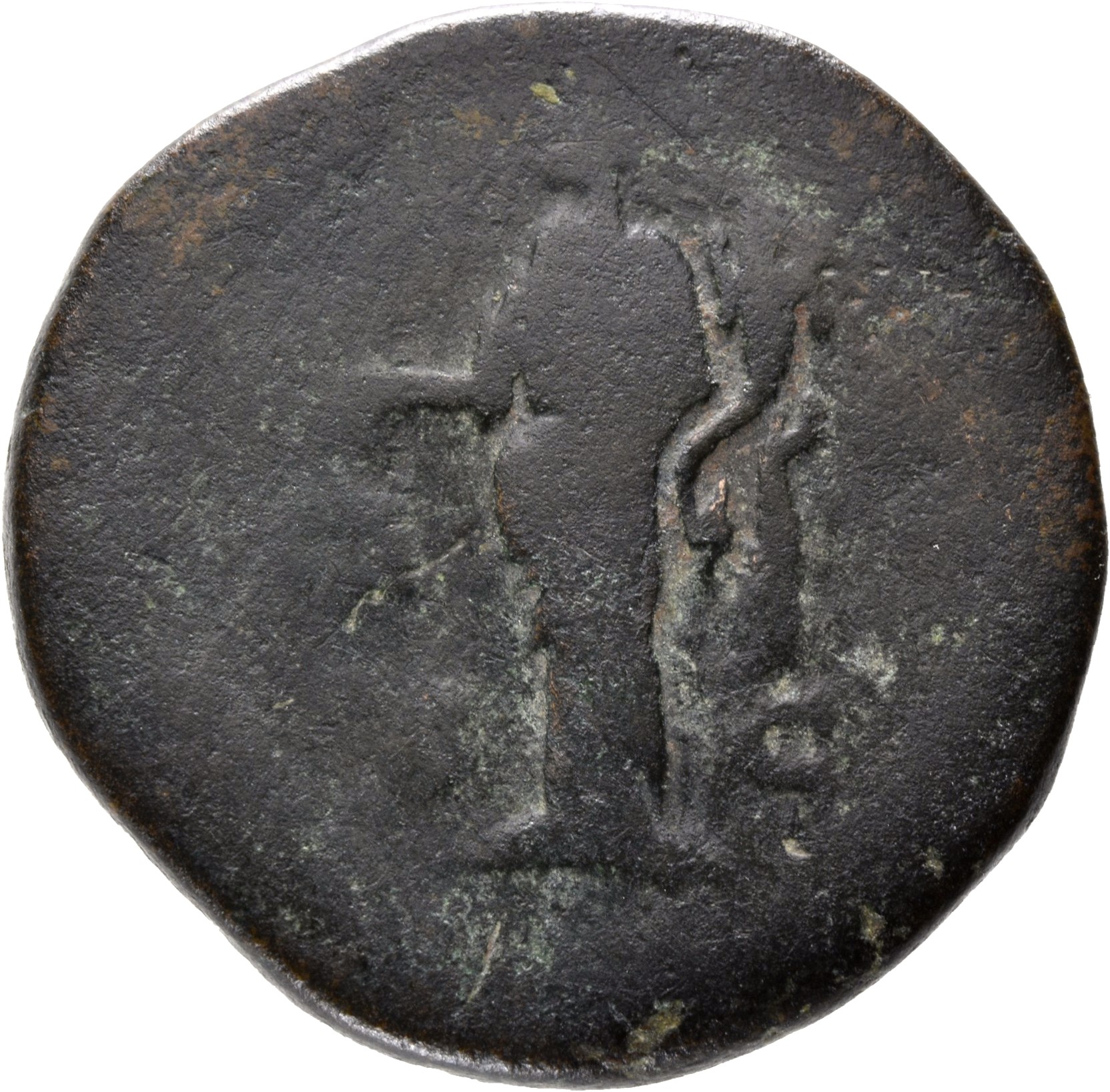 RIC III Marcus Aurelius 1230 Marcus Aurelius reverse, Aequitas, draped, standing left, holding scales in right hand and co...