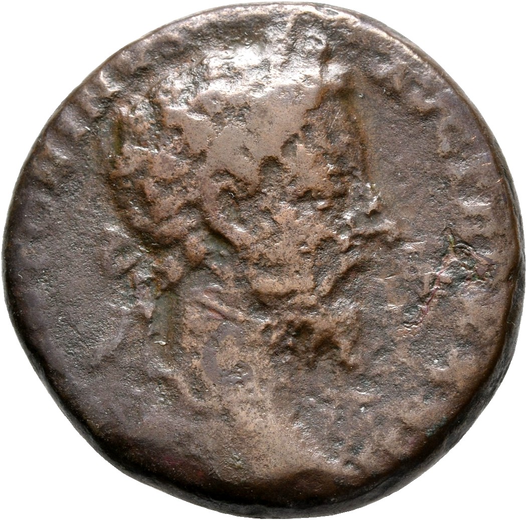 RIC III Marcus Aurelius 1234 Marcus Aurelius obverse, Head of Marcus Aurelius, laureate, right
