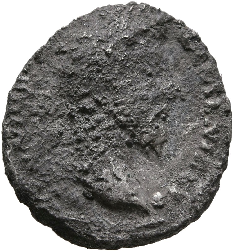 RIC III Marcus Aurelius 124 Marcus Aurelius obverse, Head of Marcus Aurelius, laureate, right