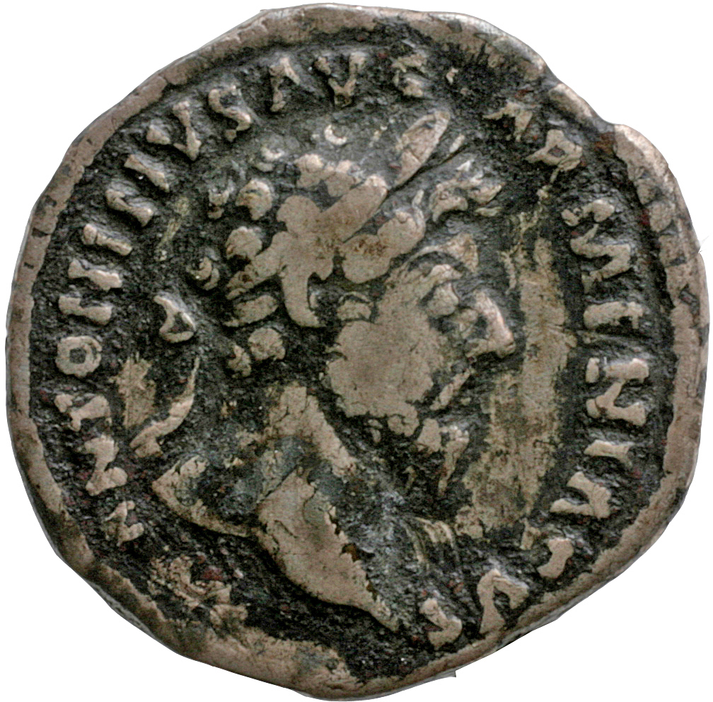 RIC III Marcus Aurelius 144 Marcus Aurelius obverse, Head of Marcus Aurelius, laureate, right