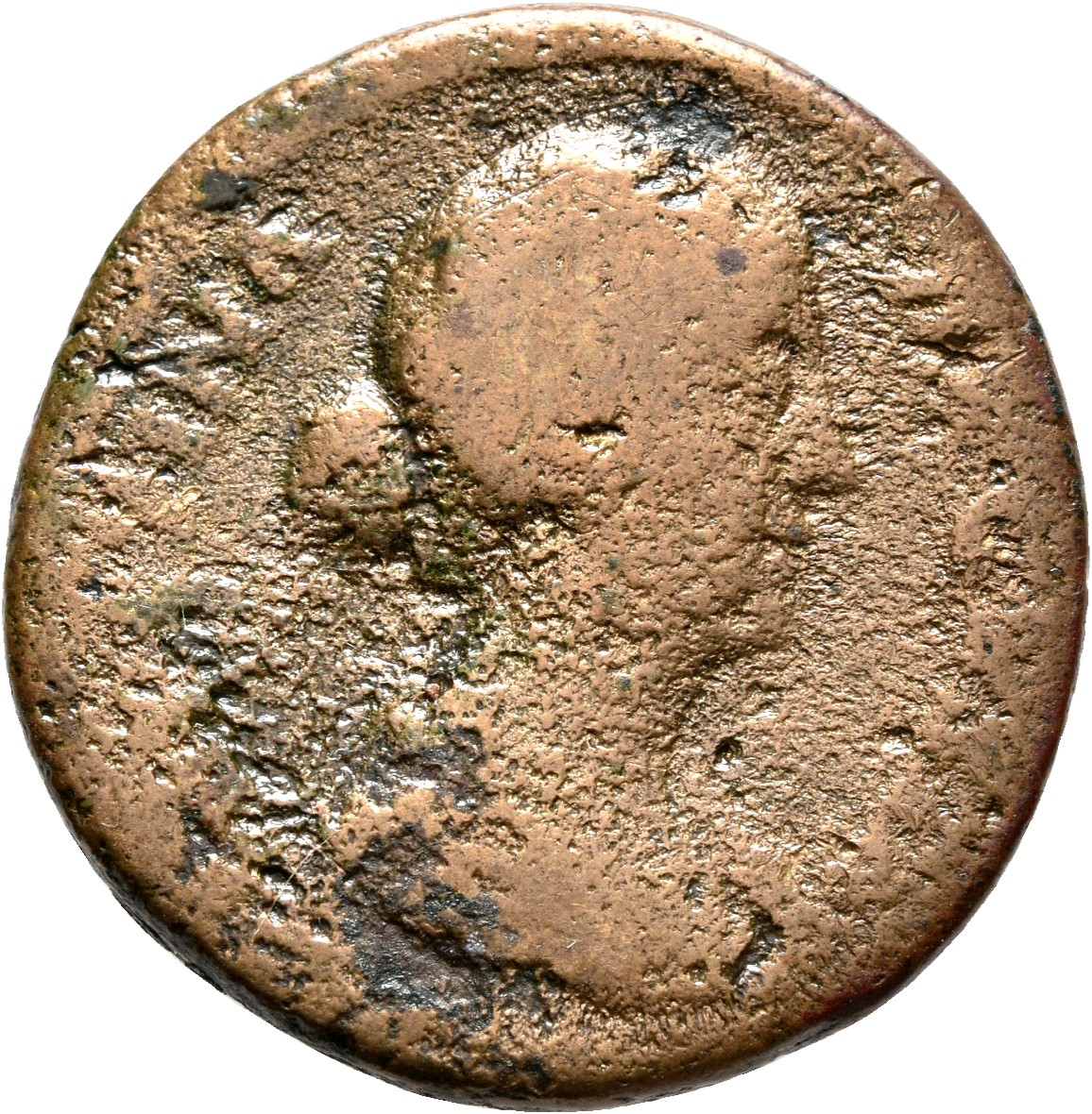 RIC III Marcus Aurelius 1629 Marcus Aurelius obverse, Bust of Faustina the Younger, draped, hair elaborately waved in near...