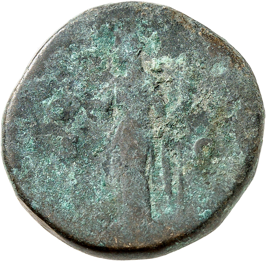 RIC III Marcus Aurelius 1647 Marcus Aurelius reverse, Juno, draped, standing left, holding patera in extended right hand a...