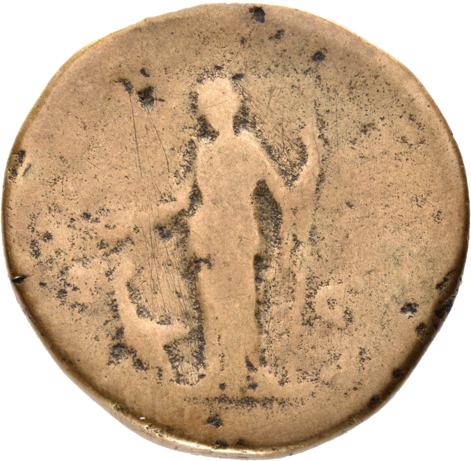 RIC III Marcus Aurelius 1751 Marcus Aurelius reverse, Juno, veiled, draped, standing left, holding patera in extended righ...