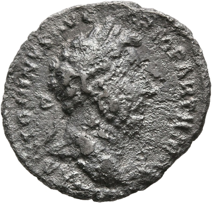 RIC III Marcus Aurelius 176 Marcus Aurelius obverse, Head of Marcus Aurelius, laureate, right