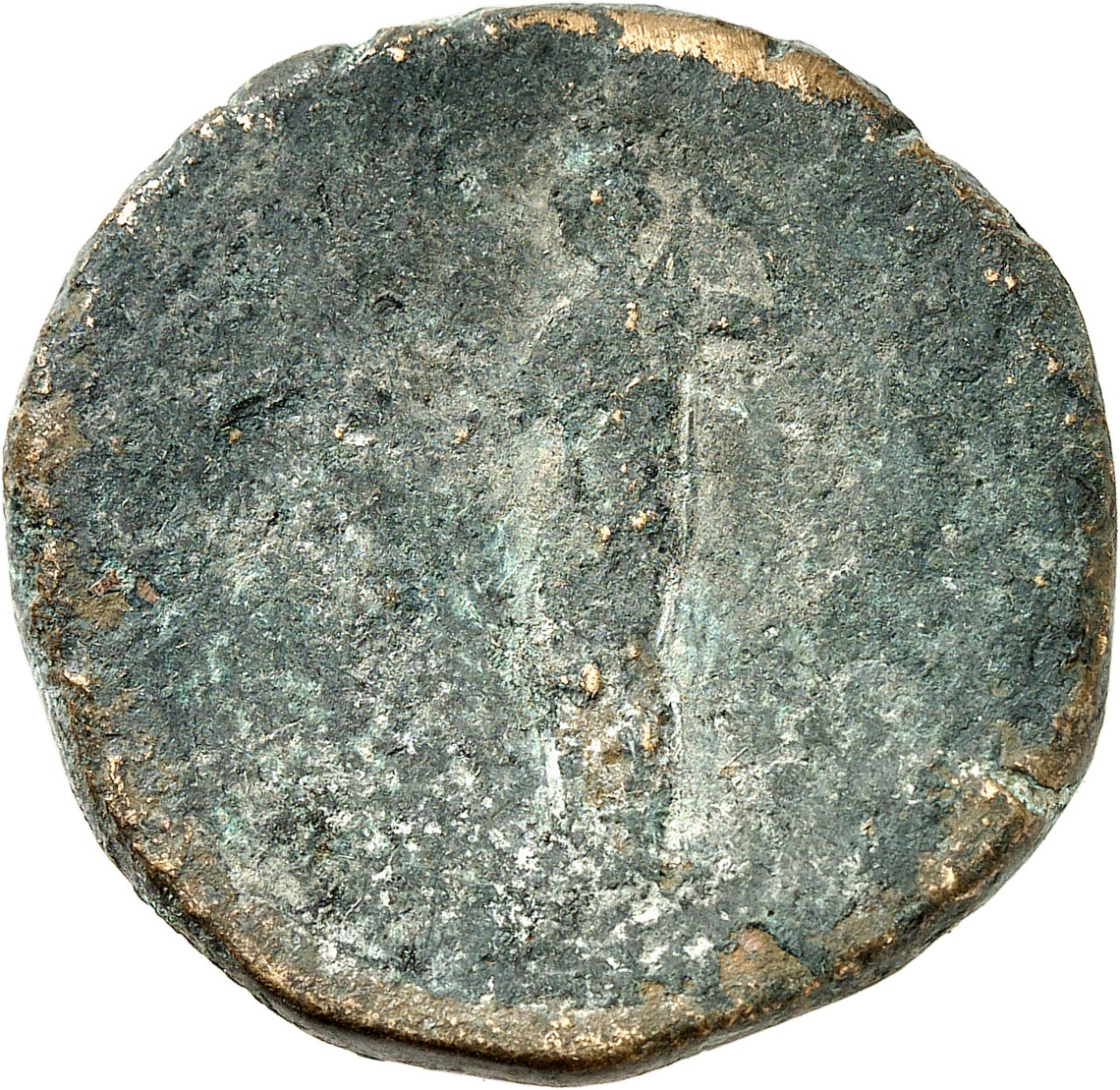 RIC III Marcus Aurelius 1767 Marcus Aurelius reverse, Venus, draped, standing left, holding apple in right hand and drawin...