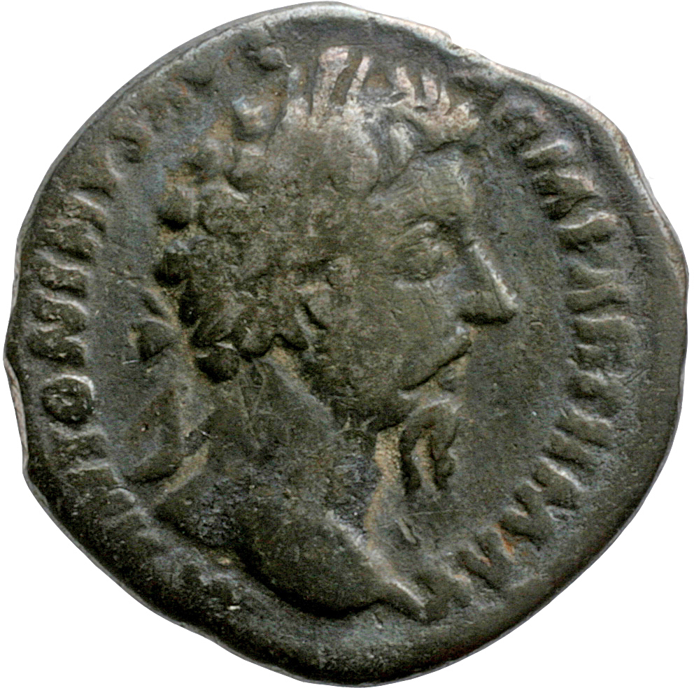 RIC III Marcus Aurelius 178 Marcus Aurelius obverse, Head of Marcus Aurelius, laureate, right