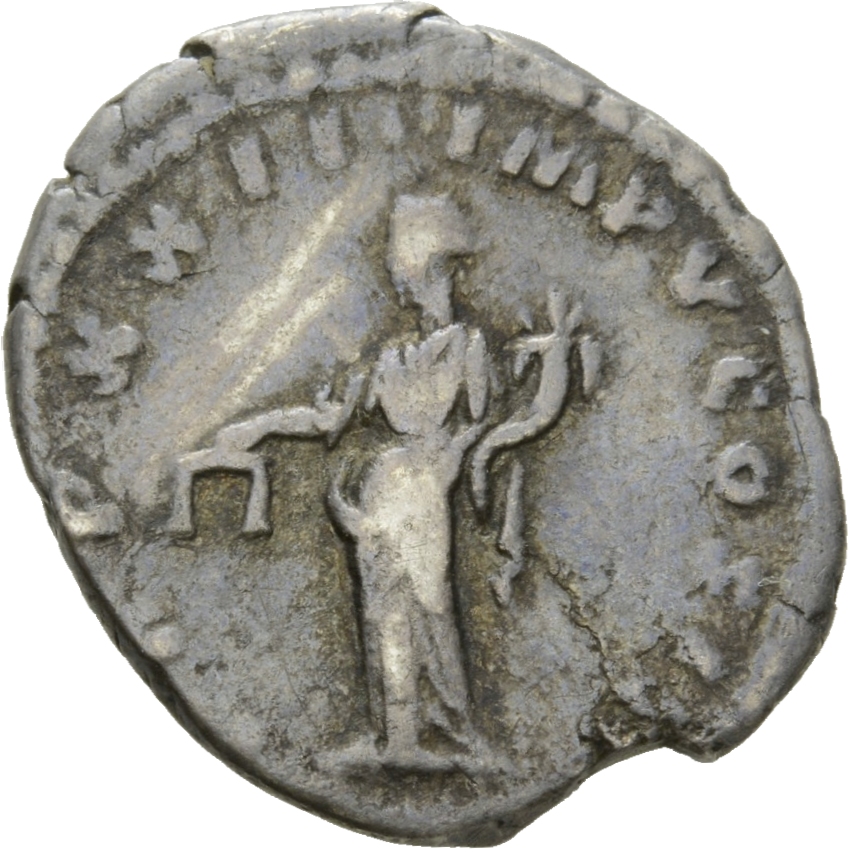 RIC III Marcus Aurelius 192 Marcus Aurelius reverse, Aequitas, draped, standing front, head left, holding scales in right ...