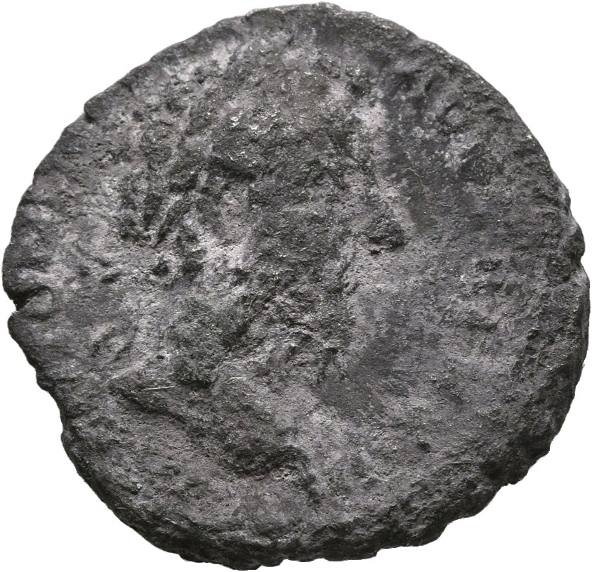 RIC III Marcus Aurelius 206 Marcus Aurelius obverse, Head of Marcus Aurelius, laureate, right