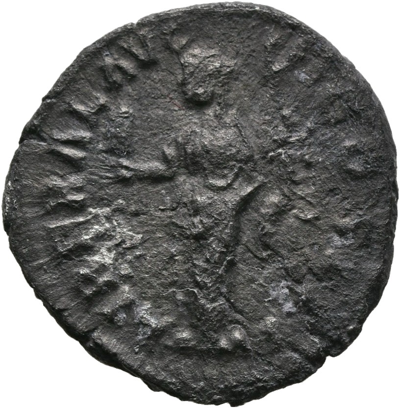RIC III Marcus Aurelius 206 Marcus Aurelius reverse, Liberalitas, draped, standing front, head left, holding abacus in rig...
