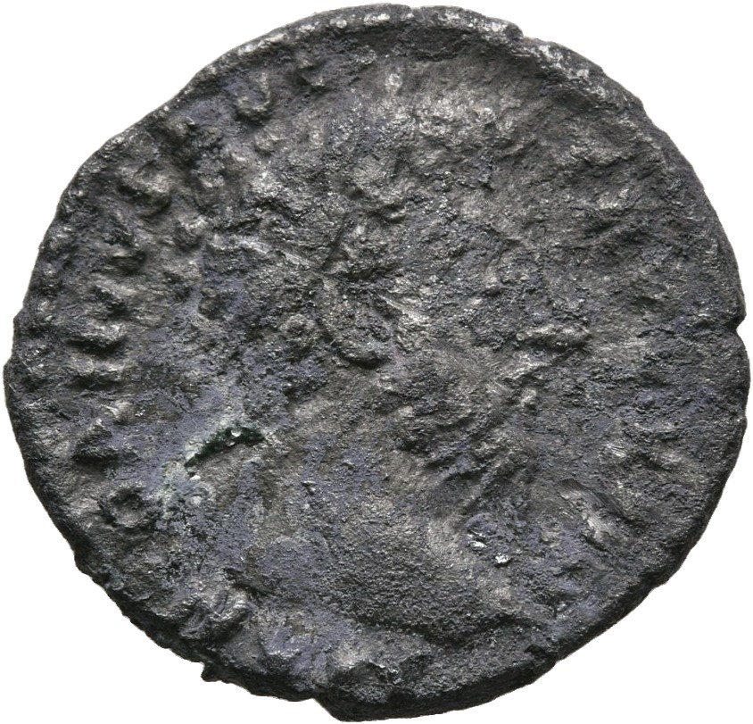 RIC III Marcus Aurelius 222 Marcus Aurelius obverse, Head of Marcus Aurelius, laureate, right