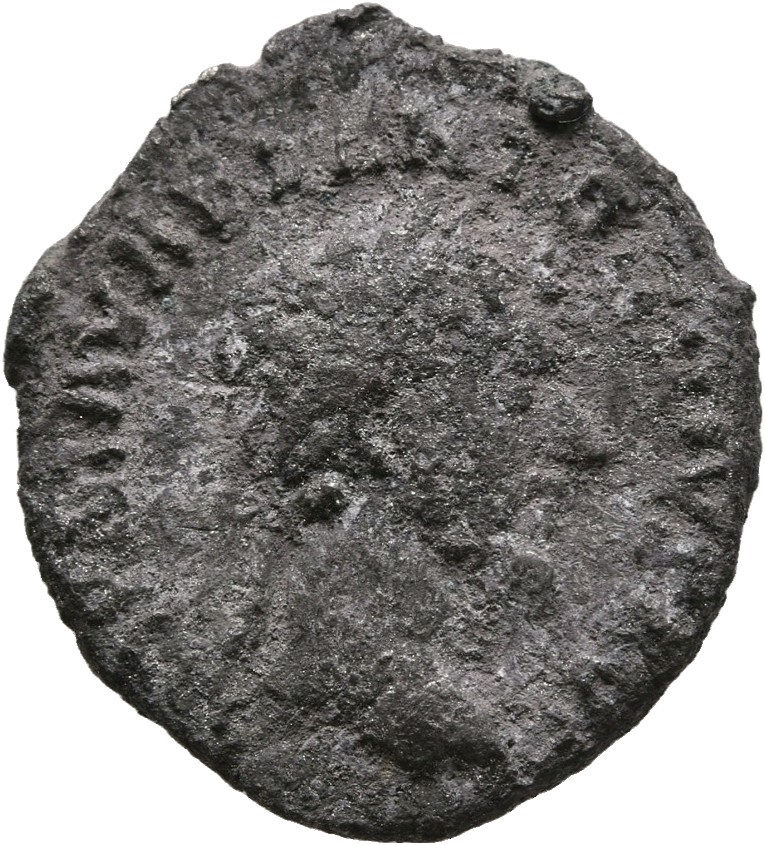 RIC III Marcus Aurelius 23 Marcus Aurelius obverse, Head of Marcus Aurelius, laureate, right