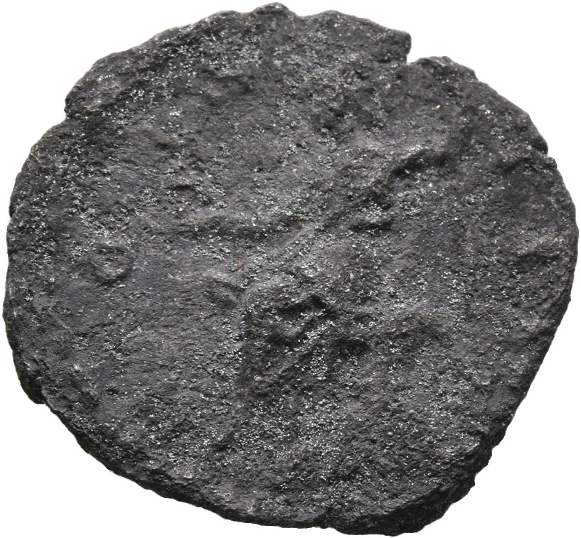 RIC III Marcus Aurelius 233 Marcus Aurelius reverse, Roma, helmeted, draped, seated left on cuirass, left foot on helmet, ...