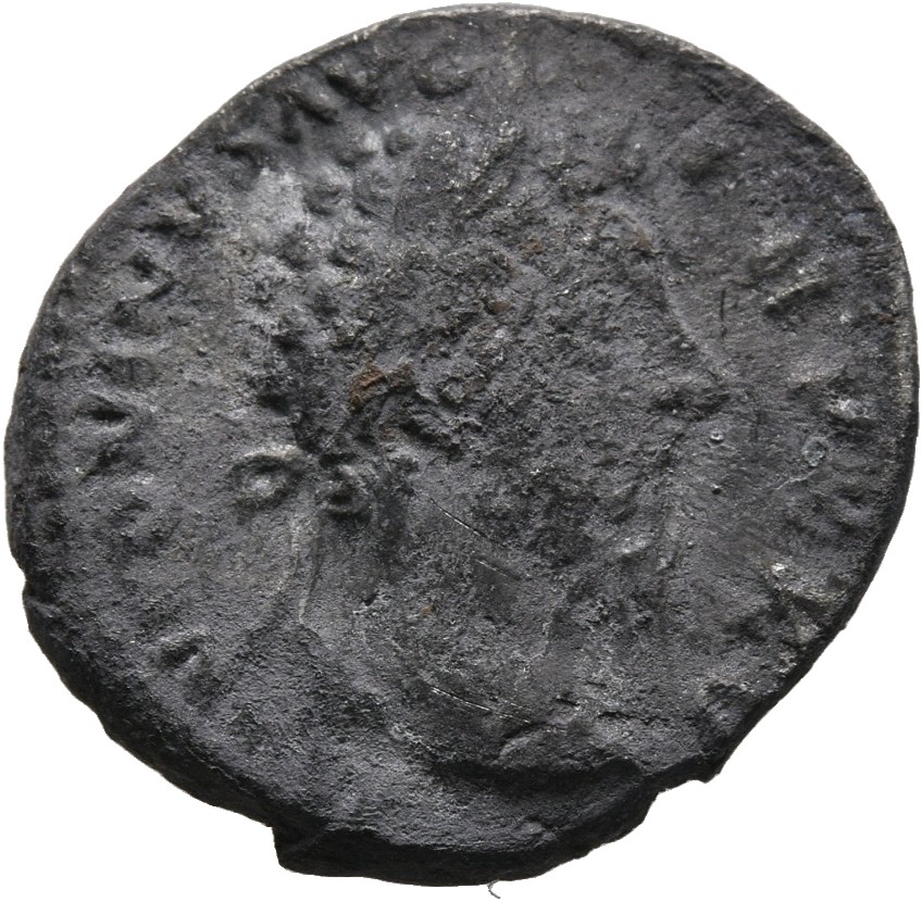 RIC III Marcus Aurelius 234 Marcus Aurelius obverse, Head of Marcus Aurelius, laureate, right