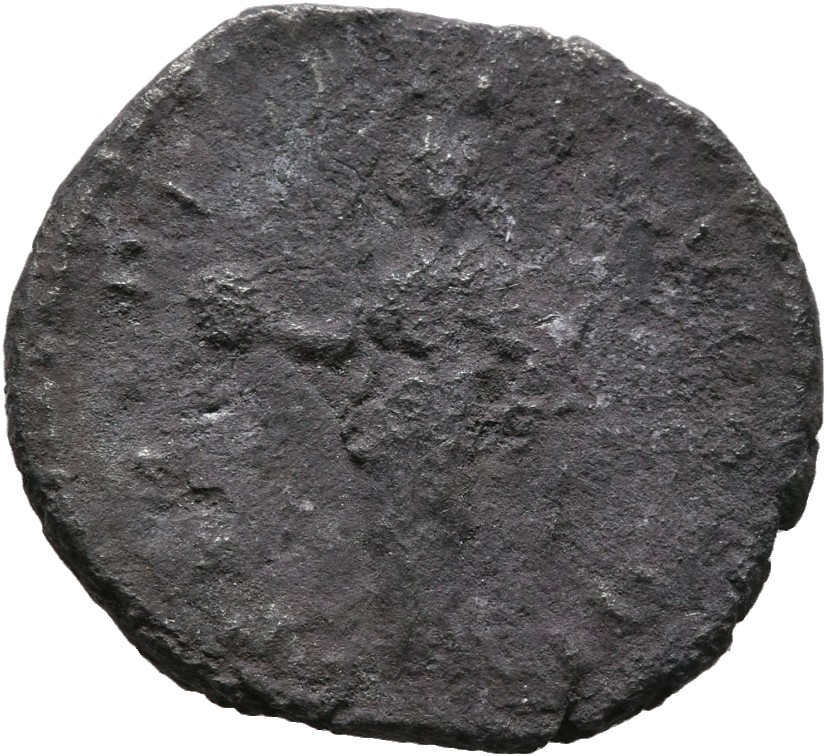 RIC III Marcus Aurelius 24 Marcus Aurelius reverse, Providentia, draped, standing left, holding up globe in right hand and...