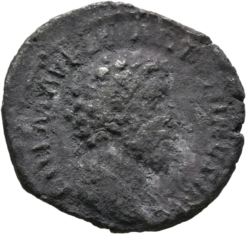 RIC III Marcus Aurelius 24 Marcus Aurelius obverse, Bust of Marcus Aurelius, bare-headed, draped, right