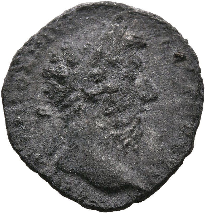 RIC III Marcus Aurelius 245 Marcus Aurelius obverse, Head of Marcus Aurelius, laureate, right