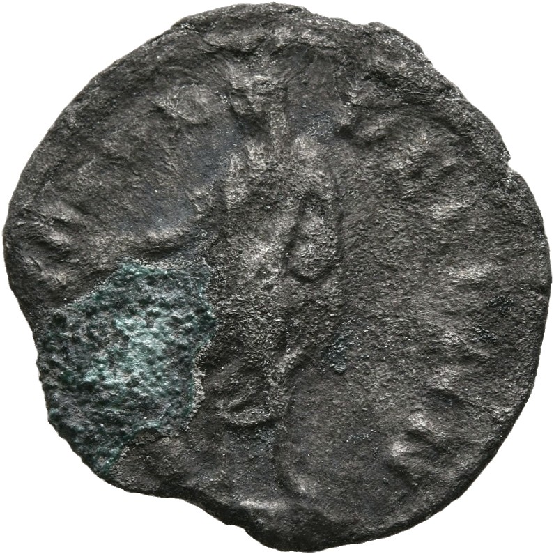 RIC III Marcus Aurelius 248 Marcus Aurelius reverse, Marcus Aurelius, veiled, togate, standing left, sacrificing out of pa...
