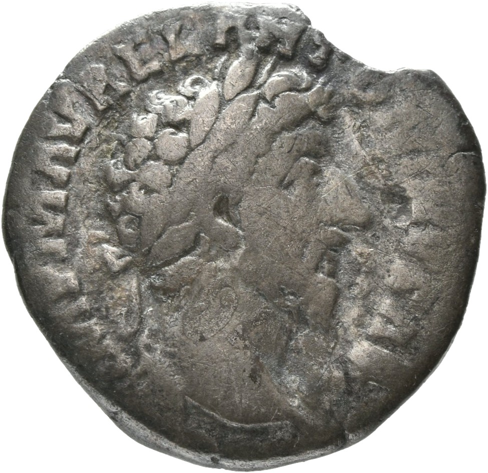 RIC III Marcus Aurelius 25 Marcus Aurelius obverse, Bust of Marcus Aurelius, laureate, draped, right