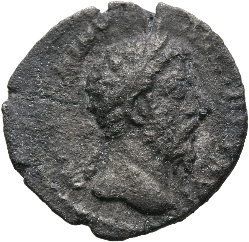 RIC III Marcus Aurelius 257 Marcus Aurelius obverse, Head of Marcus Aurelius, laureate, right