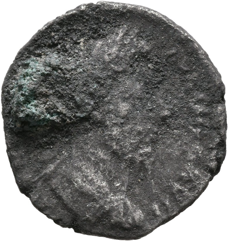 RIC III Marcus Aurelius 263 Marcus Aurelius obverse, Head of Marcus Aurelius, laureate, right