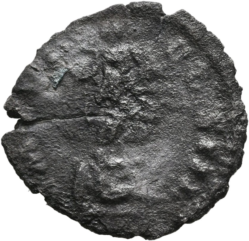 RIC III Marcus Aurelius 279 Marcus Aurelius reverse, German captive, hands bound in front, seated right on ground at troph...