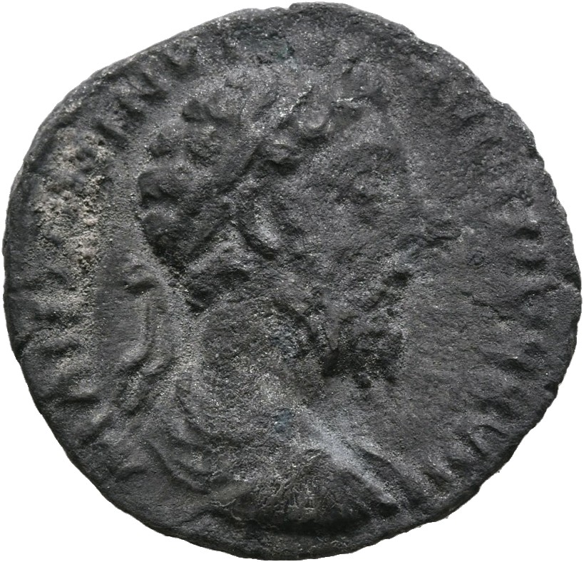 RIC III Marcus Aurelius 283 Marcus Aurelius obverse, Bust of Marcus Aurelius, laureate, draped, cuirassed, right