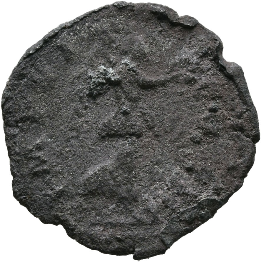 RIC III Marcus Aurelius 287 Marcus Aurelius reverse, Victory, winged, draped, advancing right, holding wreath up in right ...