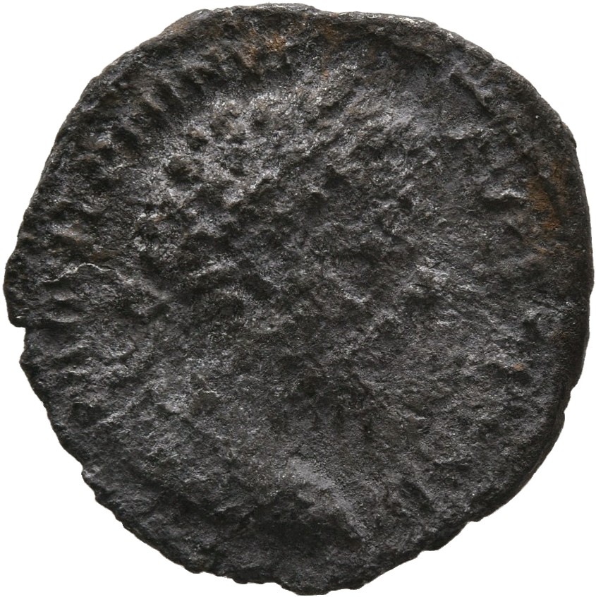 RIC III Marcus Aurelius 303 Marcus Aurelius obverse, Head of Marcus Aurelius, laureate, right