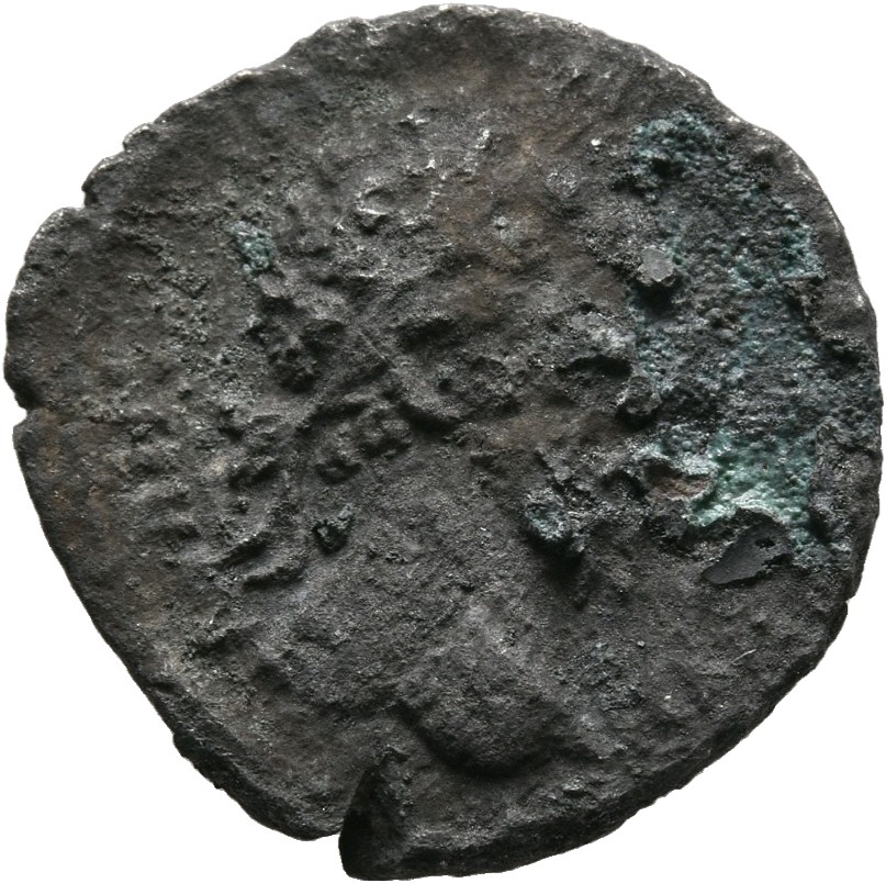RIC III Marcus Aurelius 304 Marcus Aurelius obverse, Head of Marcus Aurelius, laureate, right