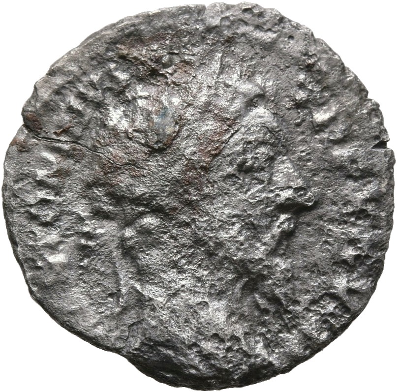 RIC III Marcus Aurelius 305 Marcus Aurelius obverse, Head of Marcus Aurelius, laureate, right