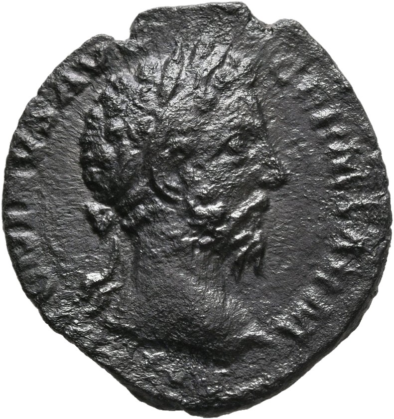 RIC III Marcus Aurelius 333 Marcus Aurelius obverse, Head of Marcus Aurelius, laureate, right