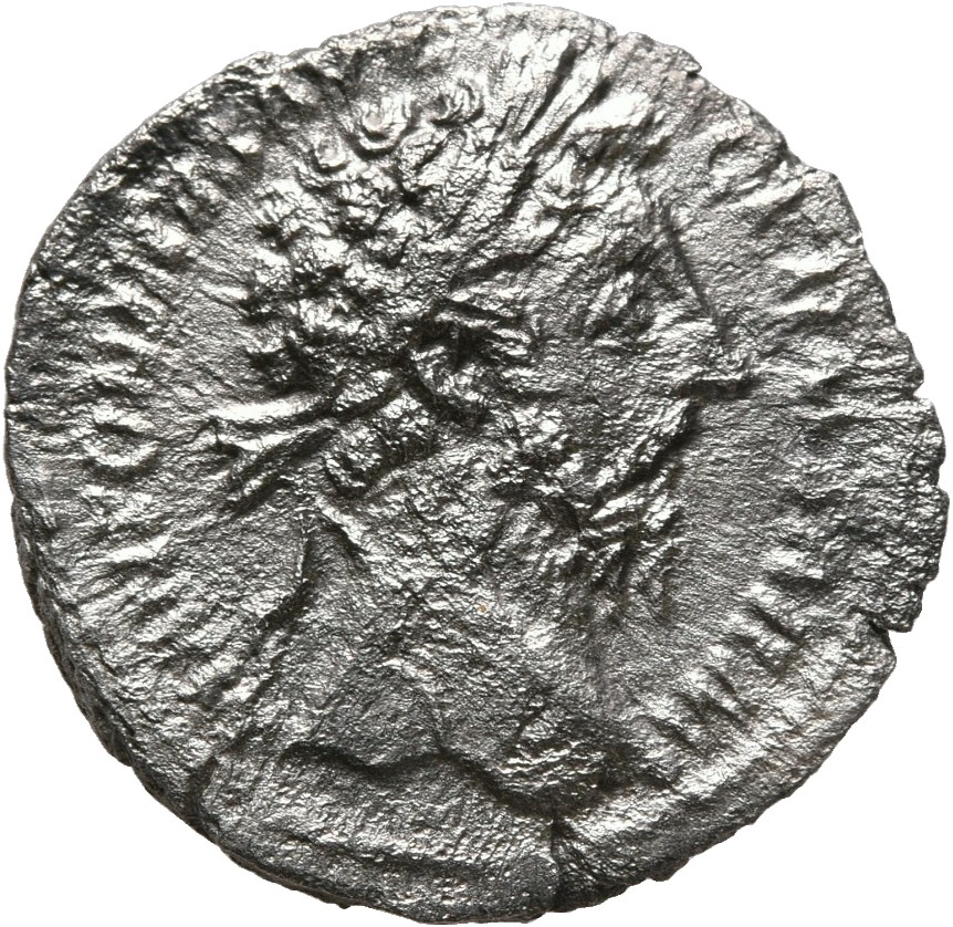 RIC III Marcus Aurelius 334 Marcus Aurelius obverse, Head of Marcus Aurelius, laureate, right
