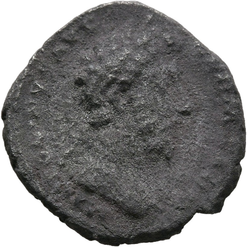 RIC III Marcus Aurelius 352 Marcus Aurelius obverse, Head of Marcus Aurelius, laureate, right