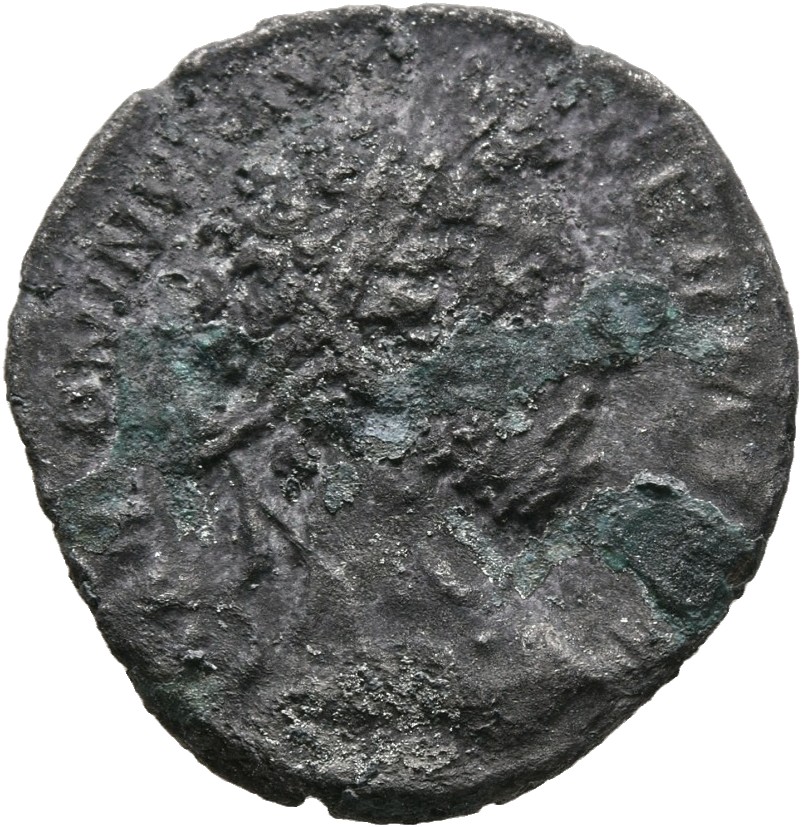RIC III Marcus Aurelius 353 Marcus Aurelius obverse, Head of Marcus Aurelius, laureate, right