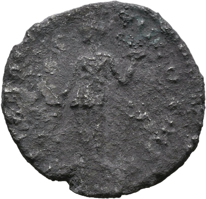 RIC III Marcus Aurelius 372 Marcus Aurelius reverse, Annona, draped, standing right, holding two corn-ears in right hand a...