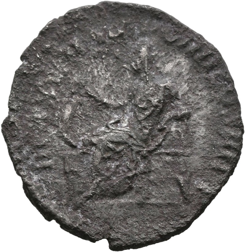 RIC III Marcus Aurelius 385 Marcus Aurelius reverse, Salus, draped, seated left on low seat, holding in extended right han...