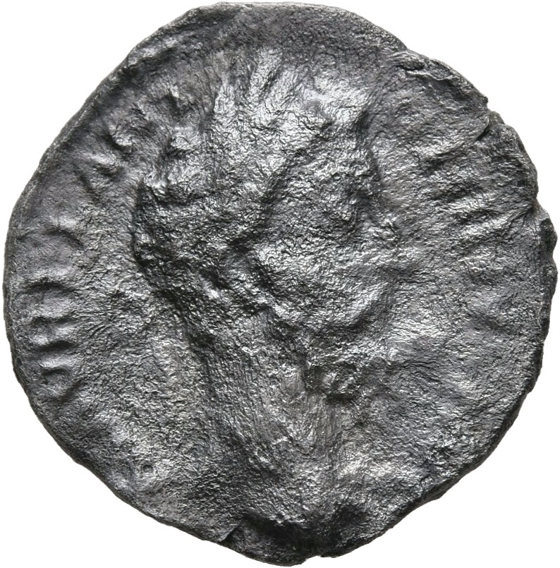 RIC III Marcus Aurelius 396 Marcus Aurelius obverse, Head of Marcus Aurelius, laureate, right