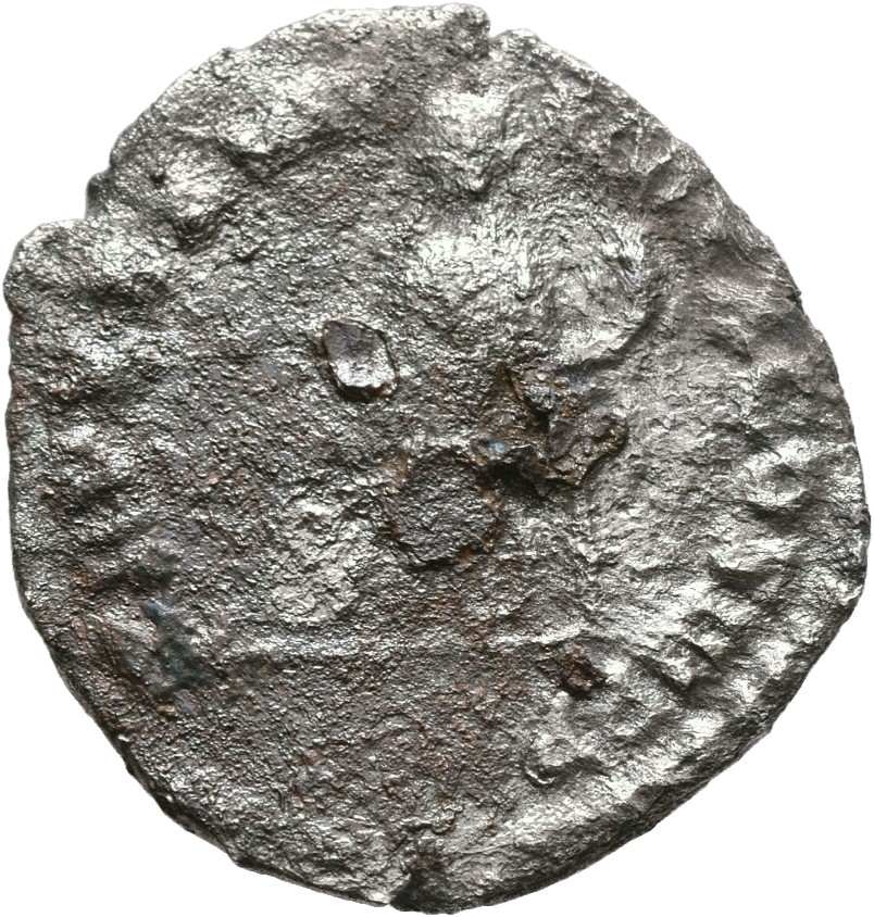 RIC III Marcus Aurelius 402 Marcus Aurelius reverse, Fortuna, draped, seated left on low seat, holding rudder set on groun...
