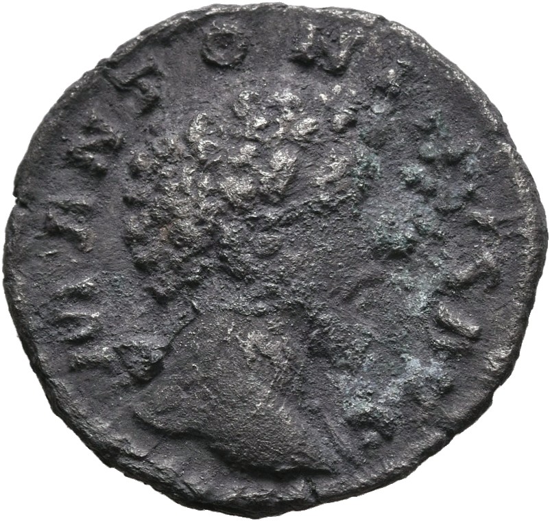 RIC III Marcus Aurelius 48 Marcus Aurelius obverse, Head of Marcus Aurelius, bare, right