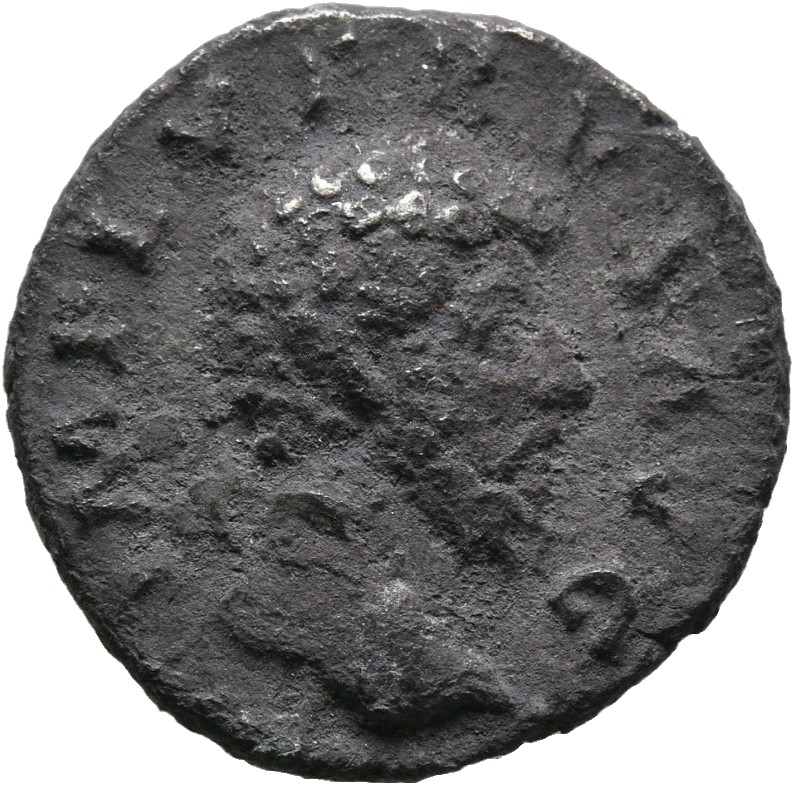 RIC III Marcus Aurelius 491 Marcus Aurelius obverse, Head of Lucius Verus, bare, right